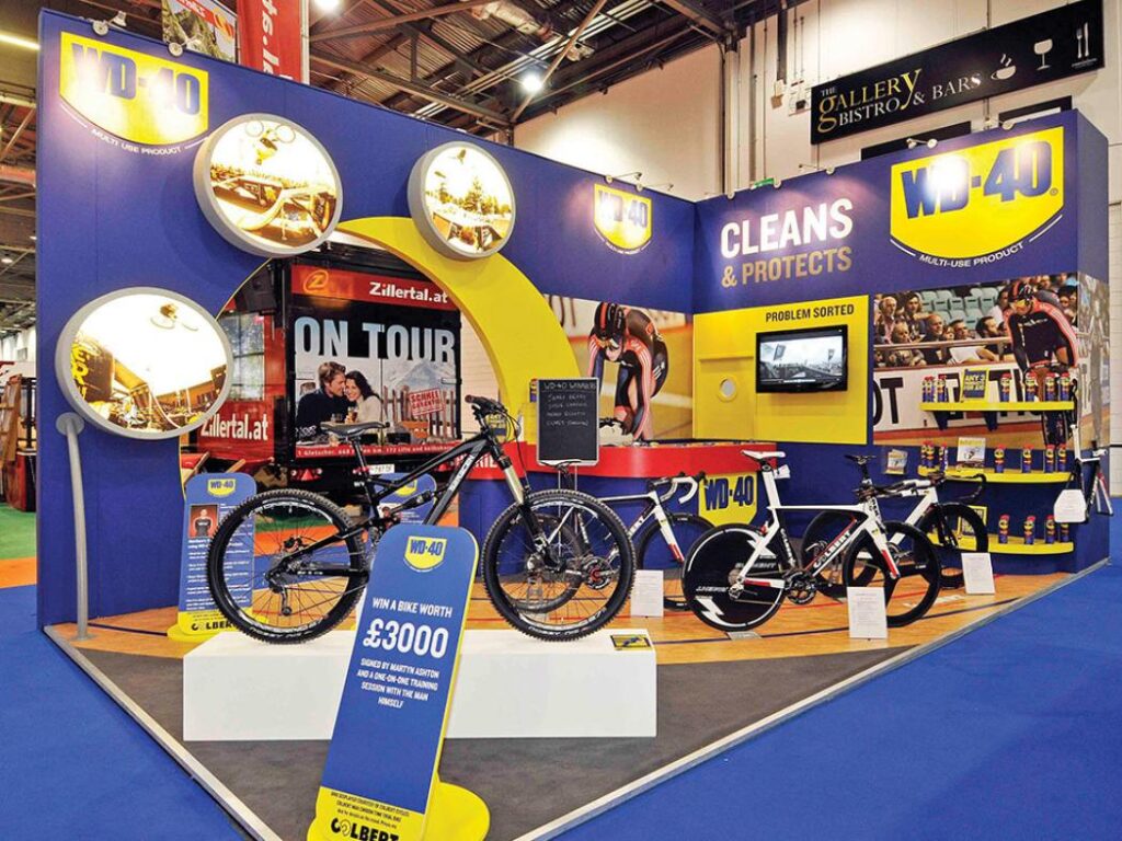 Bespoke Exhibition Stand WD40